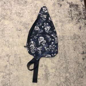 Vera Bradley Blue Floral Crossbody Bag